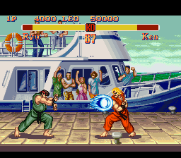 Super Street Fighter II - The New Challengers (Europe) In game screenshot